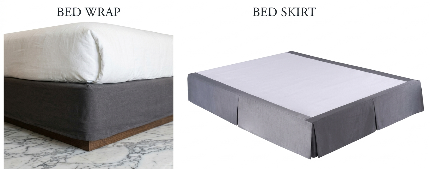 Bed Skirt and Wraps